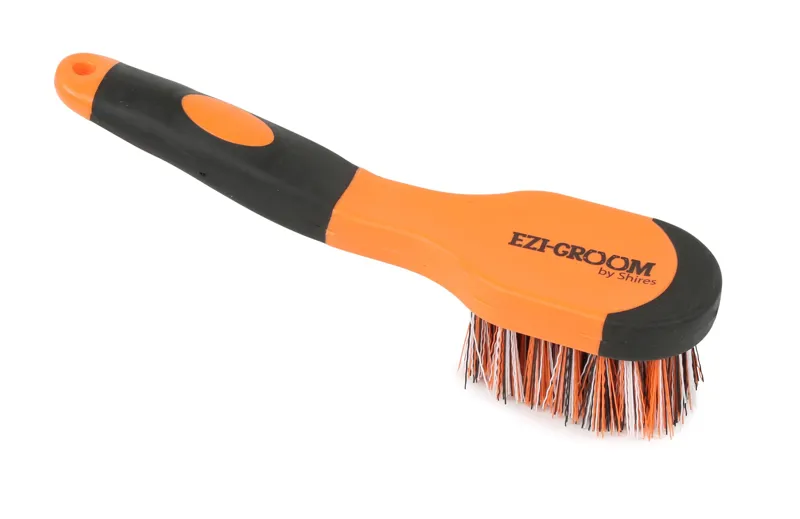 Ezi-Groom Grip Bucket Brush Orange One Size