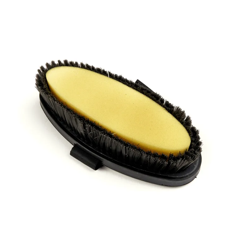 Ezi-Groom Grip Large Body Wash Brush Black-1