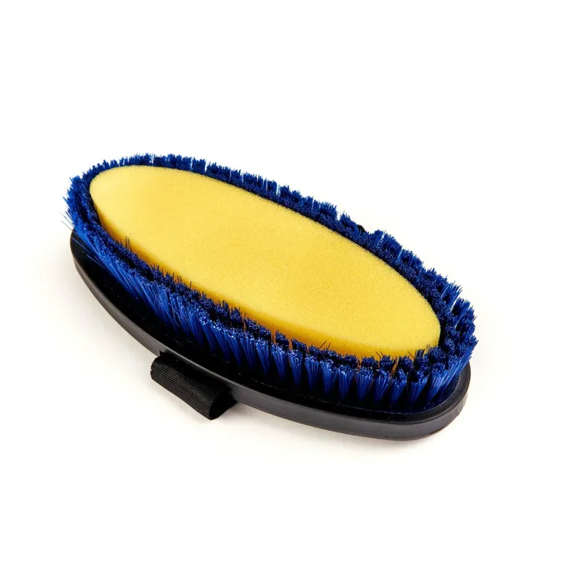 Ezi-Groom Grip Large Body Wash Brush Navy-1