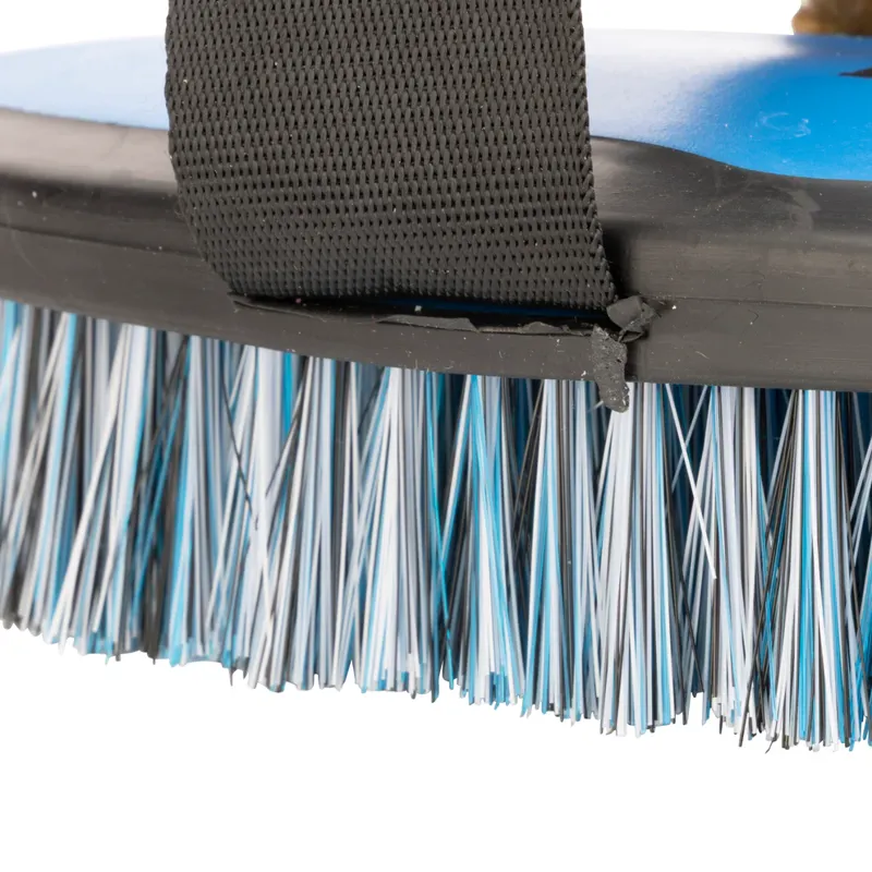  EZI-GROOM Grip Body Brush Small Bright Blue-3