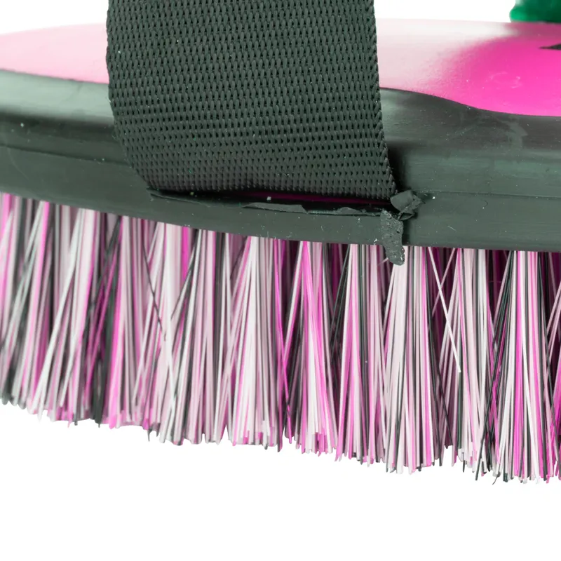  EZI-GROOM Grip Body Brush Small Bright Pink-3
