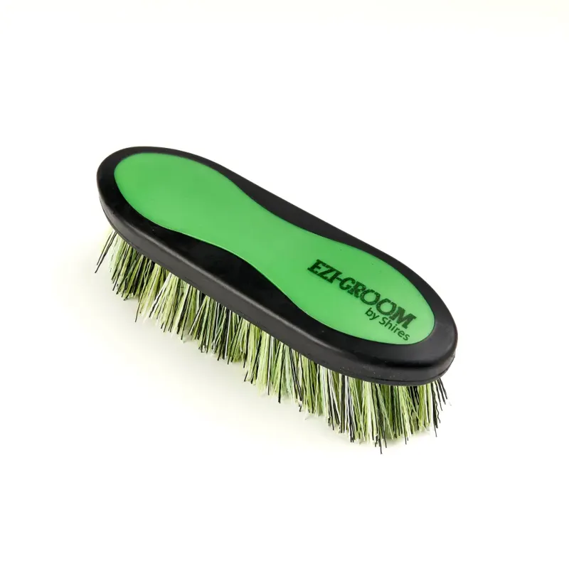 Ezi-Groom Grip Dandy Brush Lime Green Large