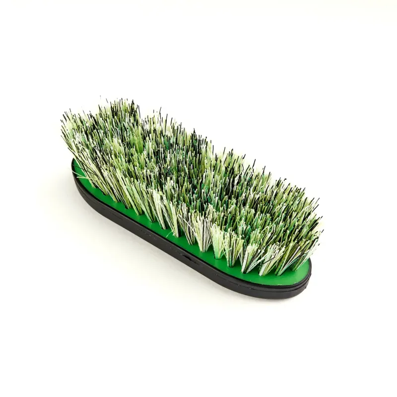 Ezi-Groom Grip Dandy Brush Lime Green Large-1
