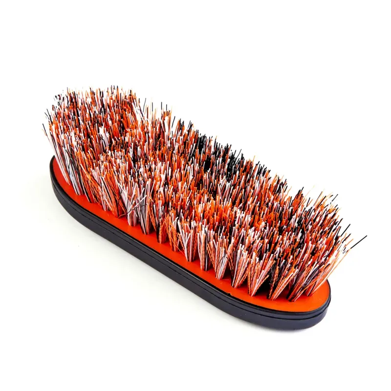 Ezi-Groom Grip Dandy Brush Orange Large-1