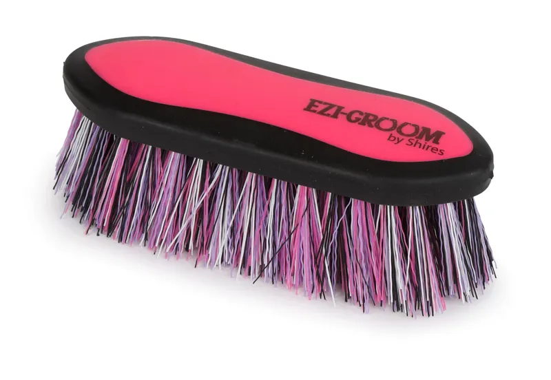  Ezi-Groom Grip Dandy Brush Bright Pink Small