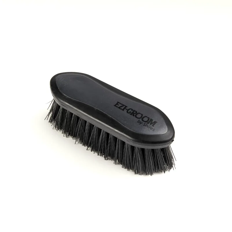 Ezi-Groom Grip Dandy Brush Black Small