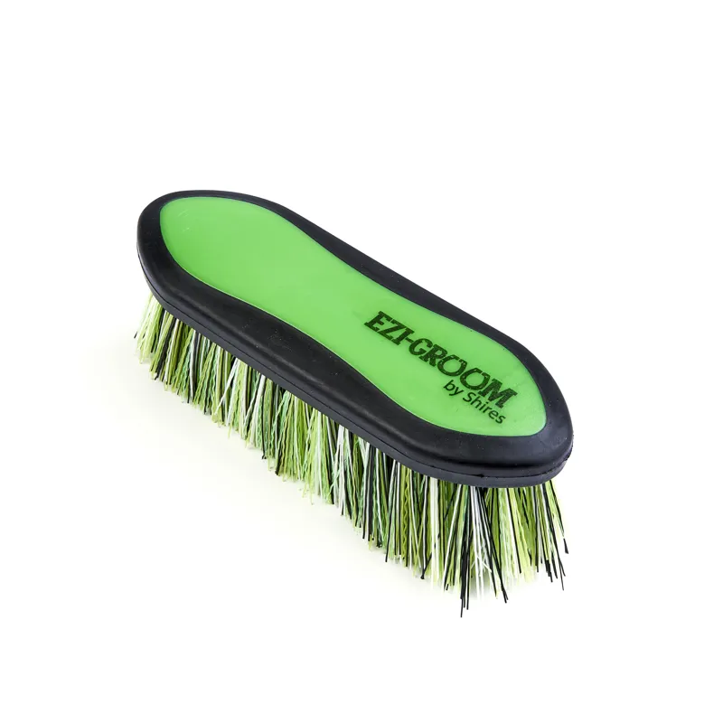 Ezi-Groom Grip Dandy Brush Lime Green Small