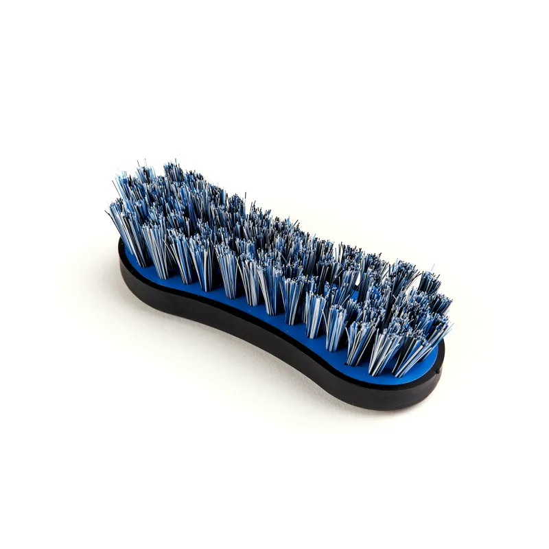 Ezi-Groom Grip Face Brush Bright Blue Small-1