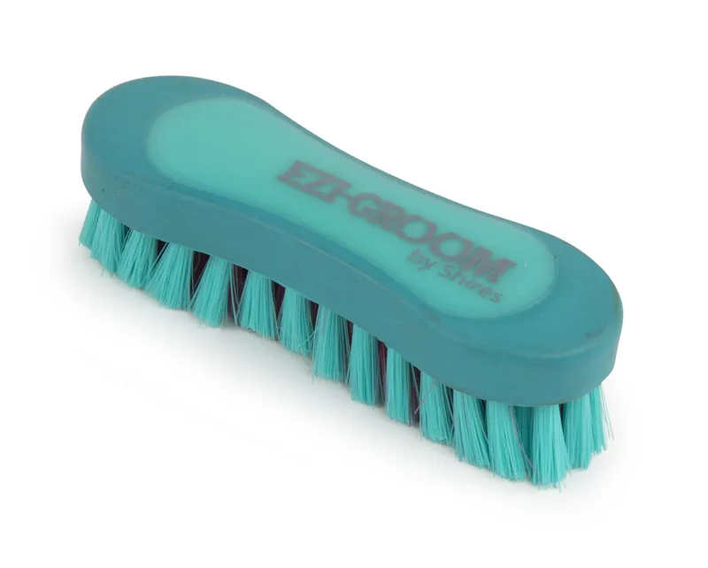 Ezi-Groom Grip Face Brush Sea Green Small