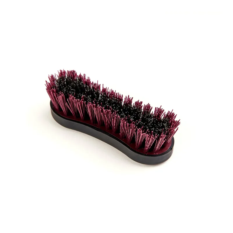  Ezi-Groom Grip Hoof Brush Burgundy-1