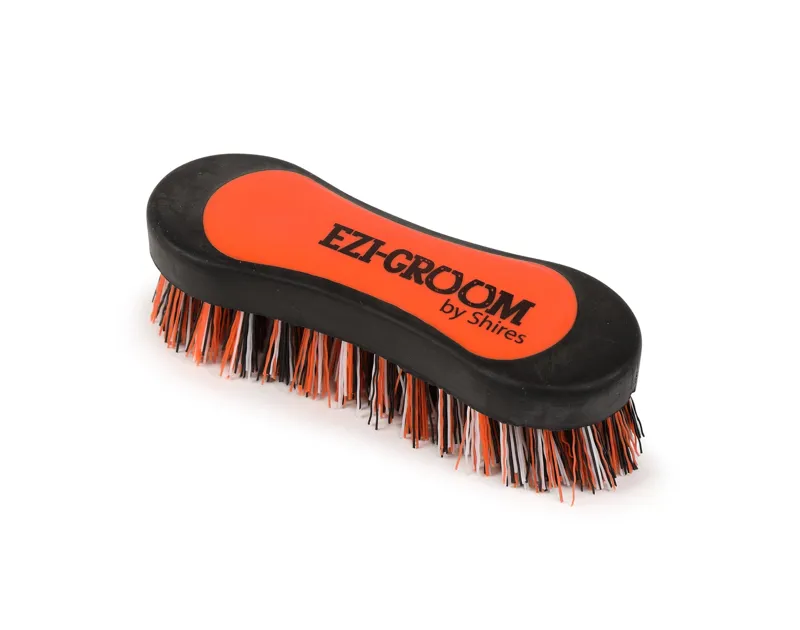 Ezi-Groom Grip Hoof Brush Orange