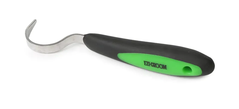 Ezi-Groom Grip Hoof Pick Lime Green One Size