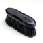 Ezi-Groom Grip Large Long Bristle Dandy Brush Black