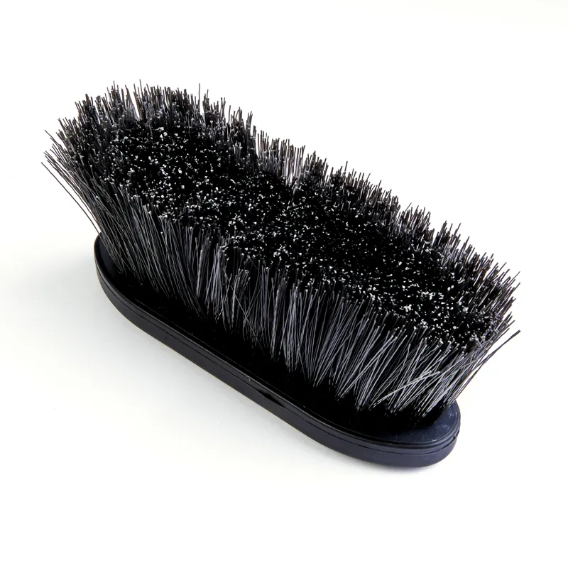 Ezi-Groom Grip Large Long Bristle Dandy Brush Black-1