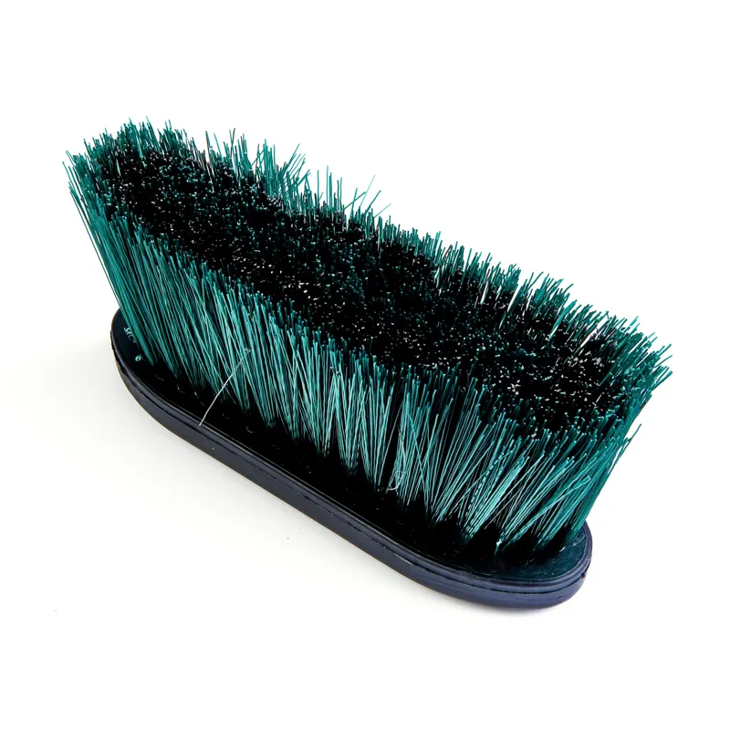 Ezi-Groom Grip Long Bristle Large Dandy Brush Forest-1