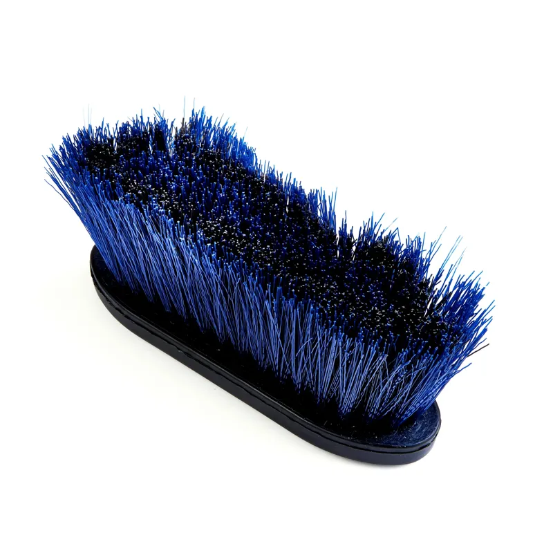 Ezi-Groom Grip Long Bristle Large Dandy Brush Navy-1