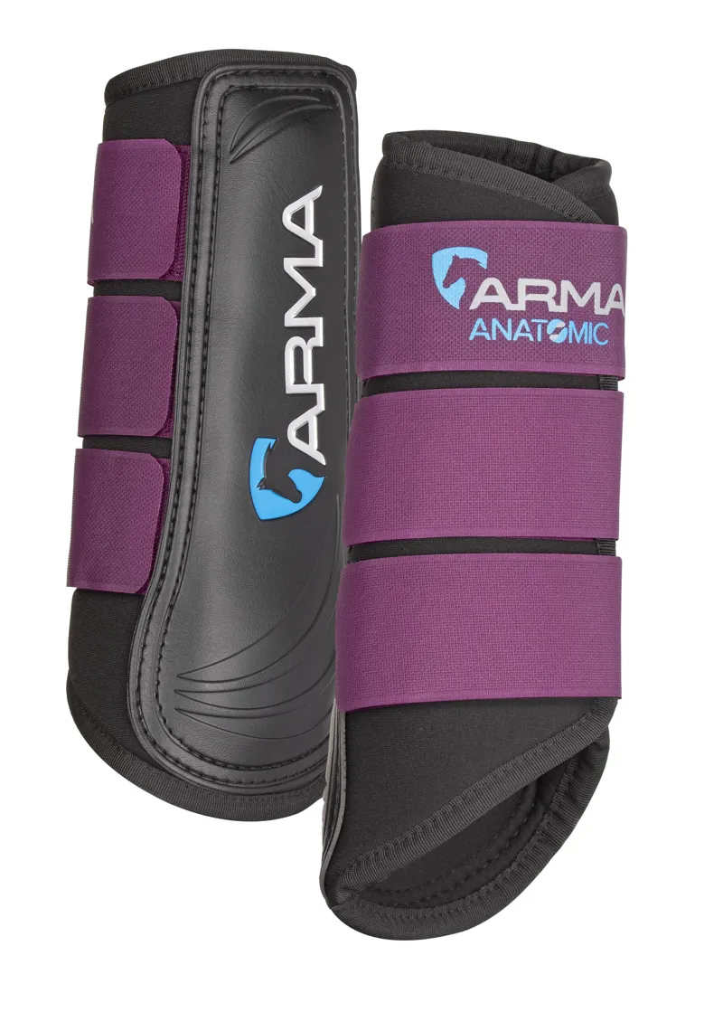 Arma Neoprene Brushing Boots Plum
