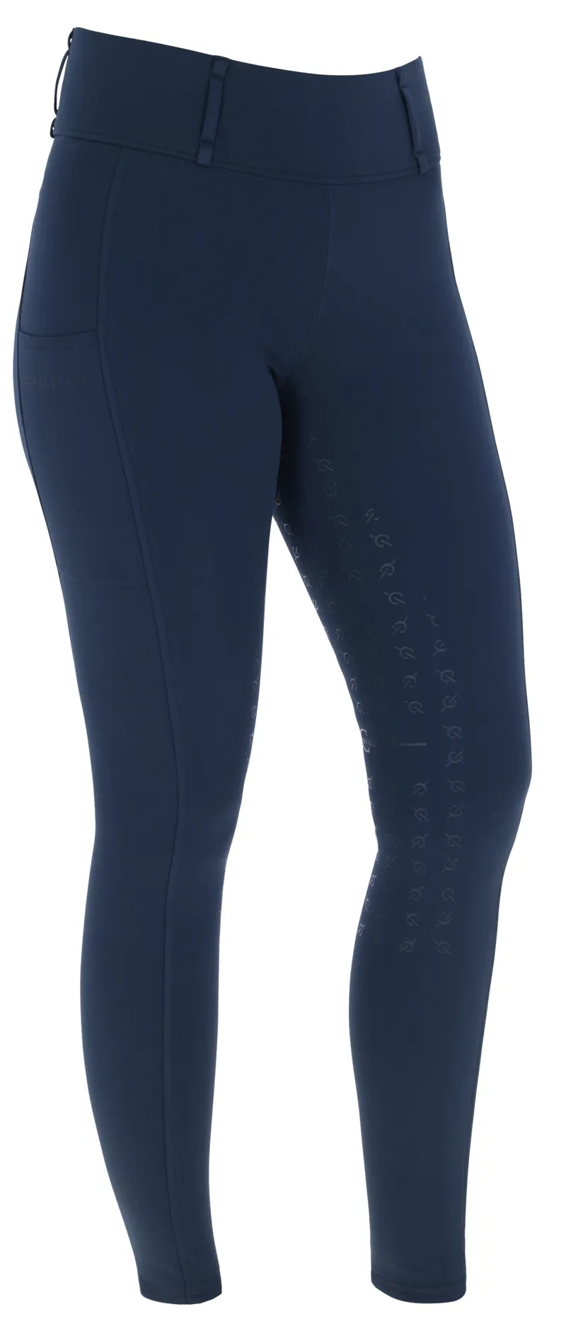 Covalliero Ladies Riding Tights Dark Navy-2