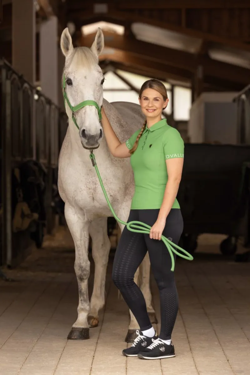 Covalliero Ladies Polo Shirt Green-2
