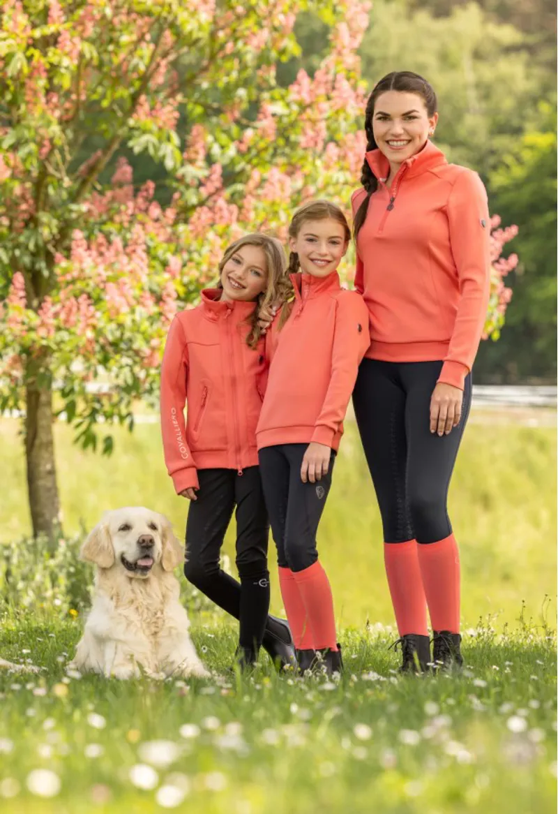 Covalliero Kids Sweater Coral-2