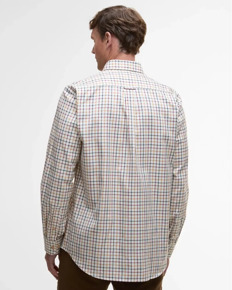 Barbour Men's Tattersall Sporting Shirt Copper-3