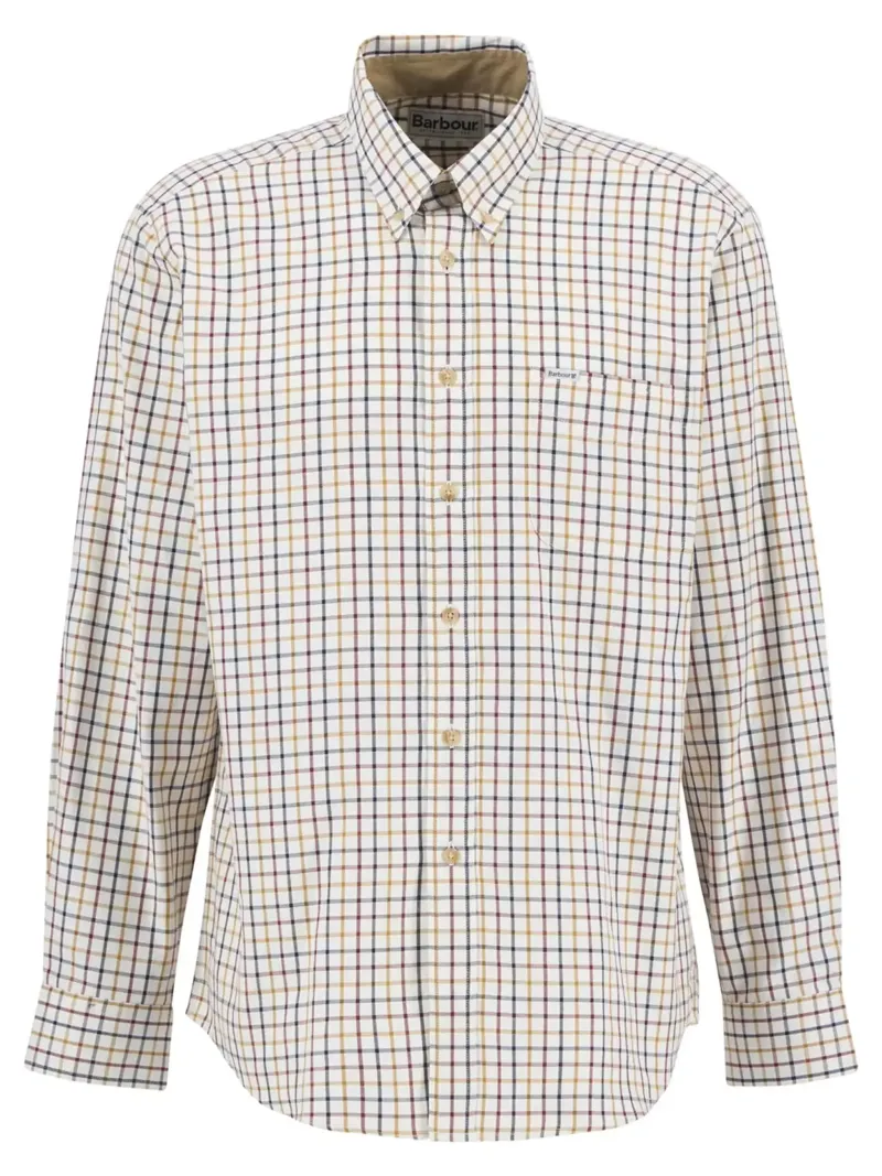 Barbour Men's Tattersall Sporting Shirt Copper