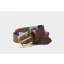 Ibex Of England Polo Belt Burgundy/Navy/Baby Blue Khaki
