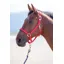 Shires Topaz Small Pony Nylon Headcollar In Red