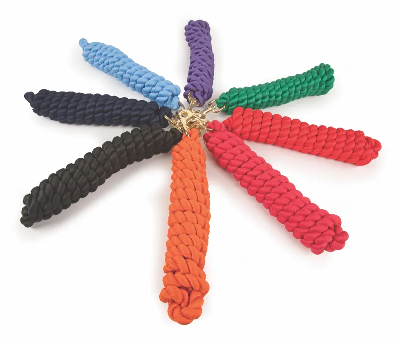 Extra Long Lead Rope Orange single-1