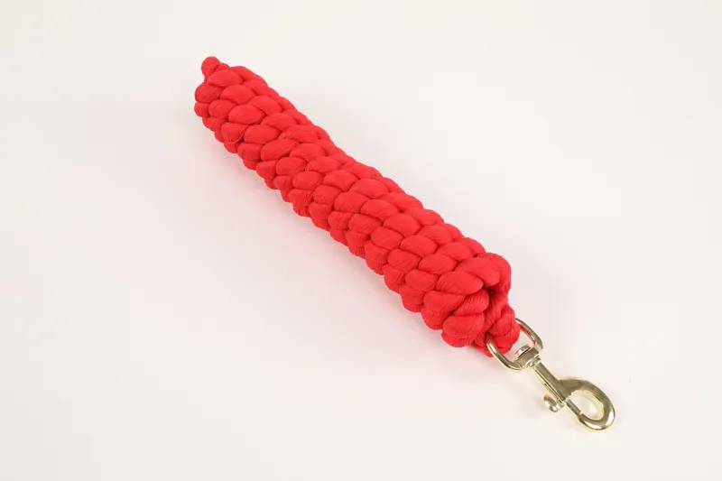 Extra Long Lead Rope Red single