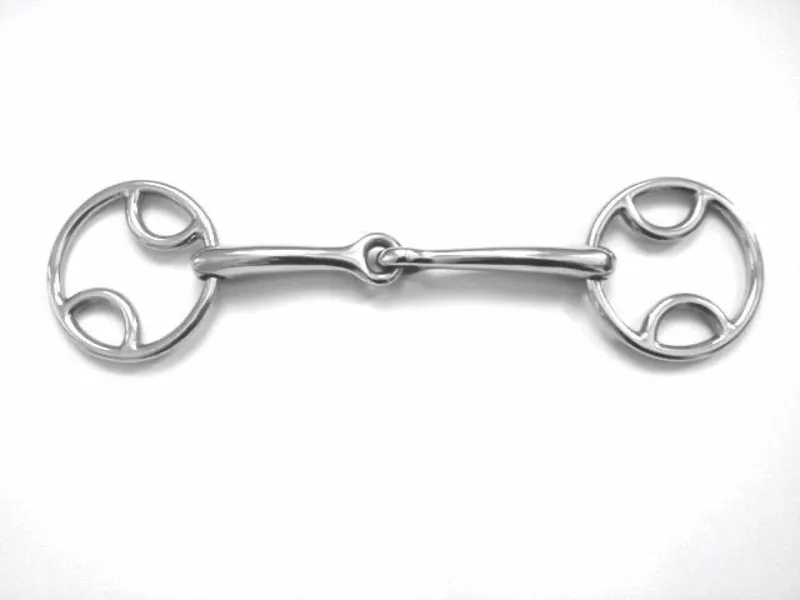 Shires Bevel Bit With Jointed Mouth