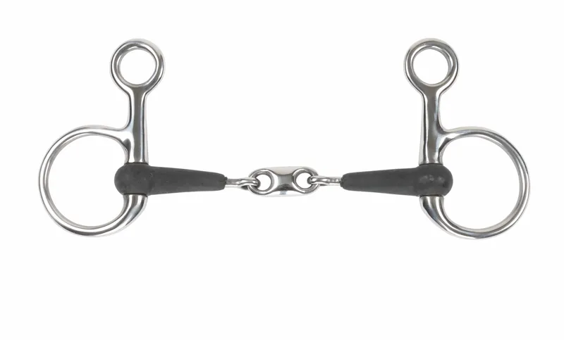 Shires EquiKind+ Hanging Cheek Peanut Link Bit