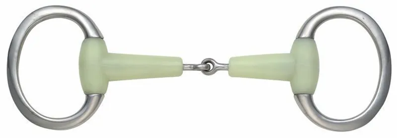 Shires EquiKind Jointed Eggbutt Flat Ring