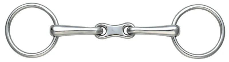 French Link Bradoon STAINLESS STEEL