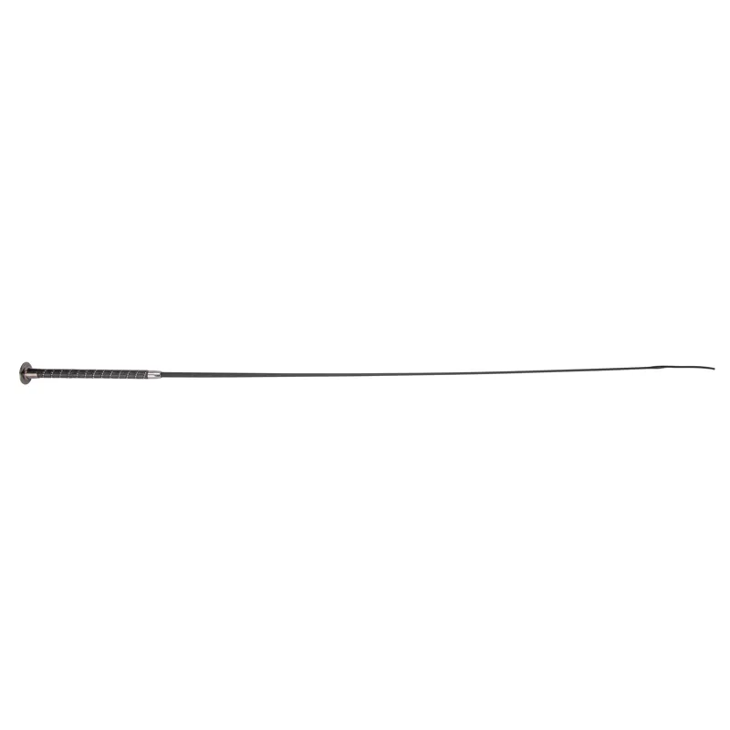 Shires Deluxe Diamante Schooling Whip Black-1