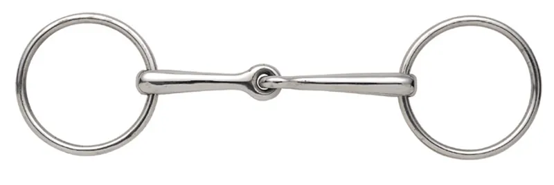 Jointed Mouth Snaffle STAINLESS STEEL