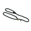 Digby and Fox Rope Slip Dog Lead Black