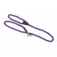 Digby and Fox Rope Slip Dog Lead Purple