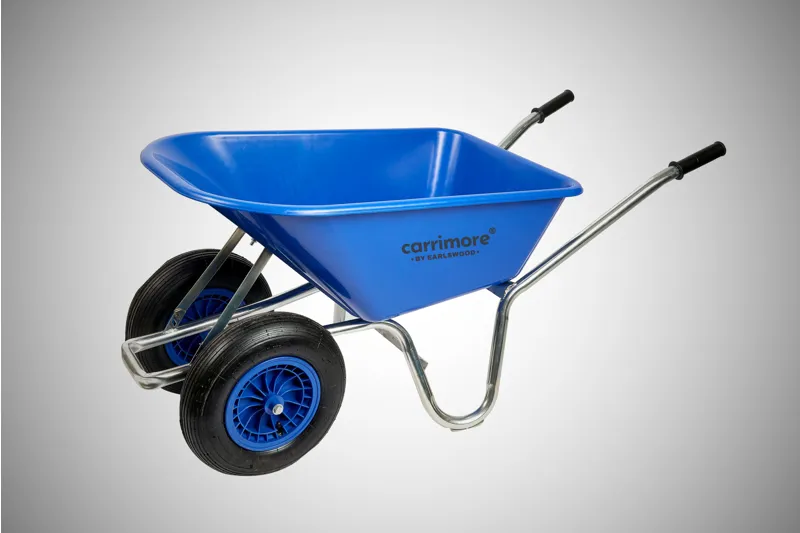 Carrimore Dual Shifter Wheelbarrow 120L Blue