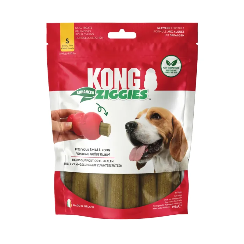 Kong Ziggies Enhanced Small 198G