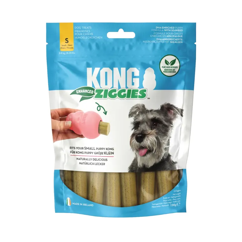 Kong Ziggies Enhanced Puppy Small 198G