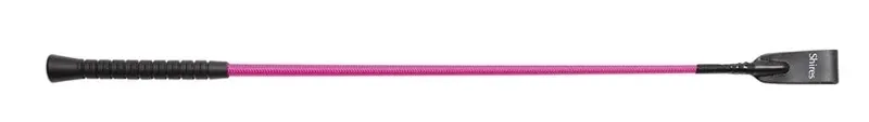 Shires Plain Stem Whip in Raspberry