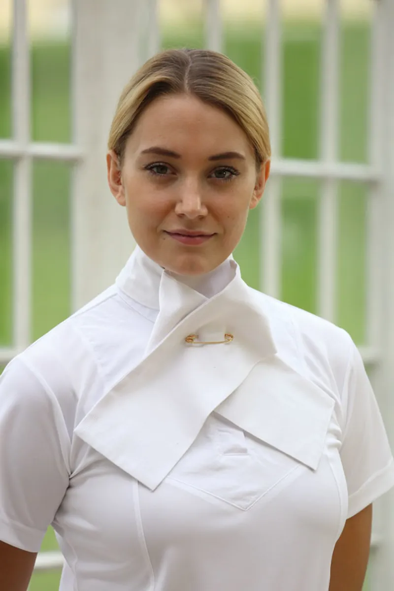 Ready Tied Stock White