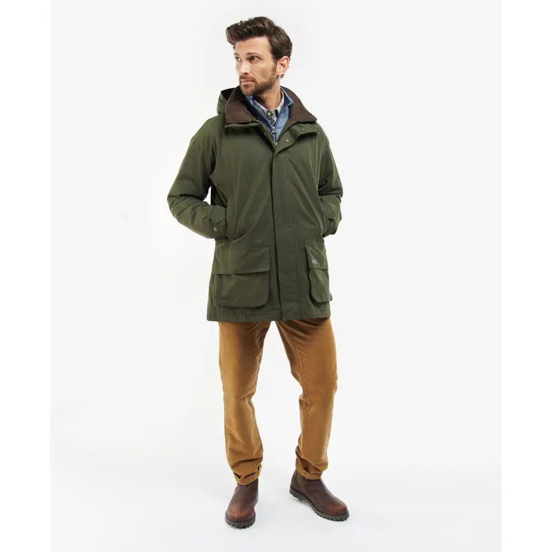  Barbour Men's Beaconsfield Jacket Olive-3