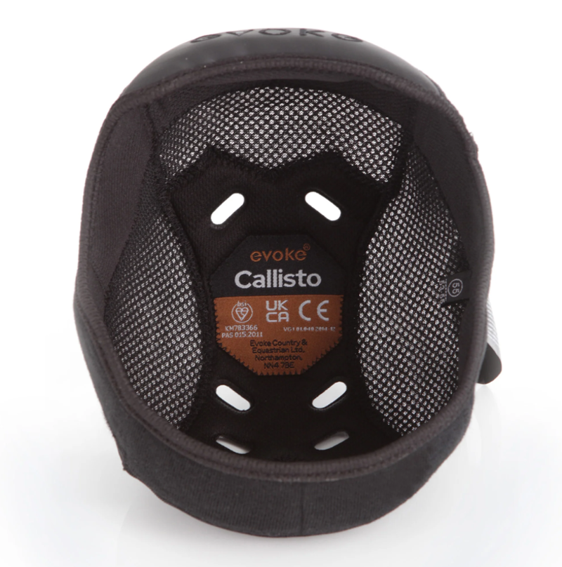 Evoke Callisto Classic Peak Black Metallic with Marcasite Crystal Frame-4