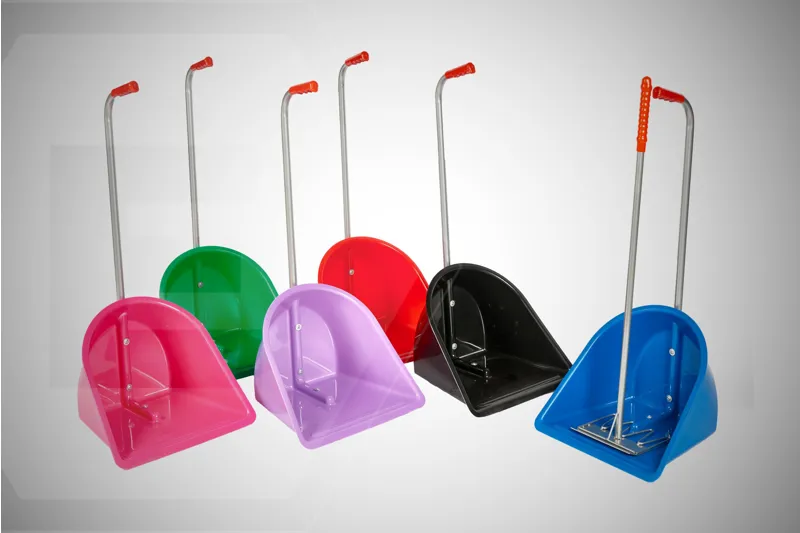 Earlswood Manure Scoop and Rake Set Blue
