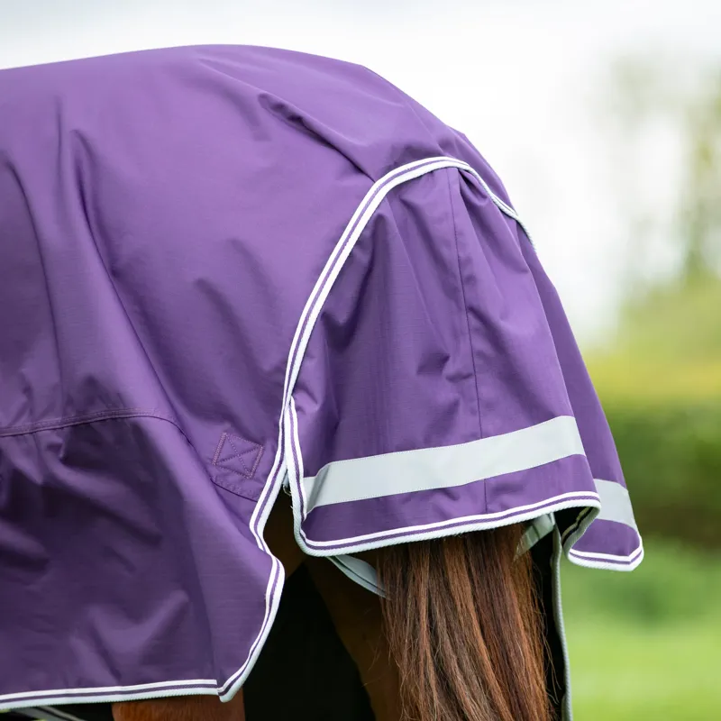 Shires Highlander Original 100 Turnout Rug Plum-4