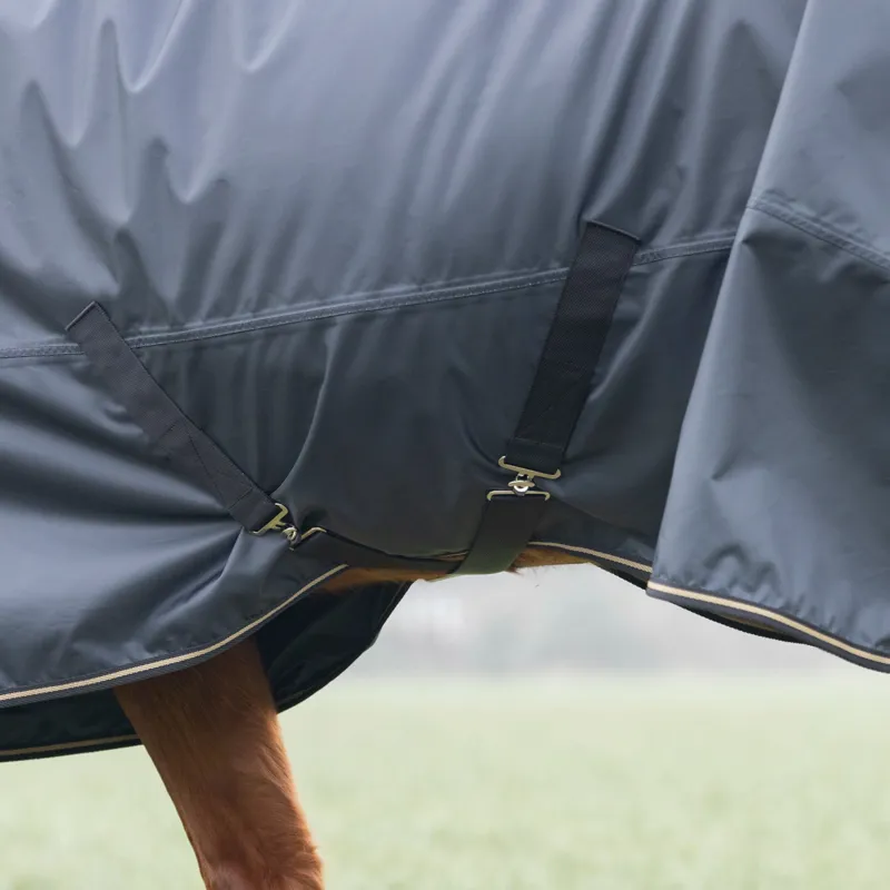 Shires Typhoon 50 Turnout Rug Black-2