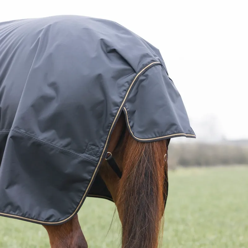 Shires Typhoon 50 Turnout Rug Black-1