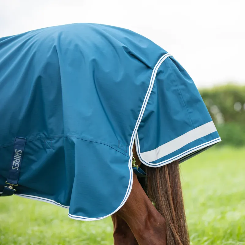Shires Highlander Original 50g Turnout Rug and Neck Set in Ocean-3